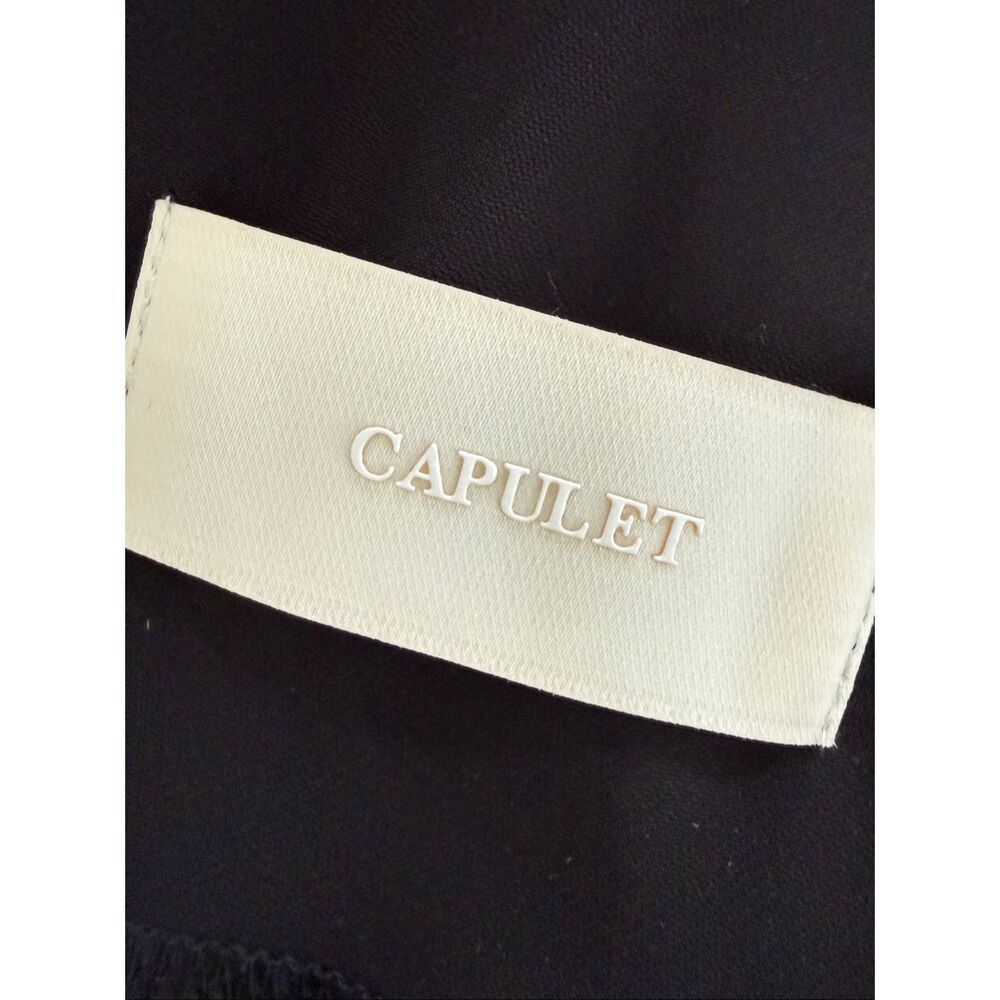 NWT Capulet Jayden Halter Neck Cami Open Back Handkerchief Black S - Picture 10 of 11